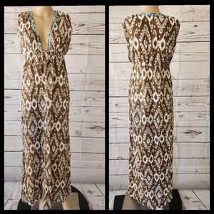 PJ Salvage Cotton Sleeveless Maxi Dress Small EUC